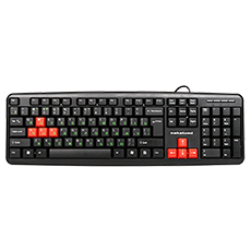Клавиатура KN-02U Black-Red