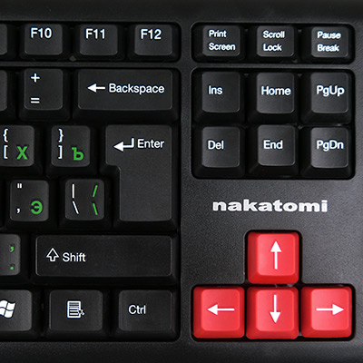 Nakatomi KN-02U Black-Red photo #7